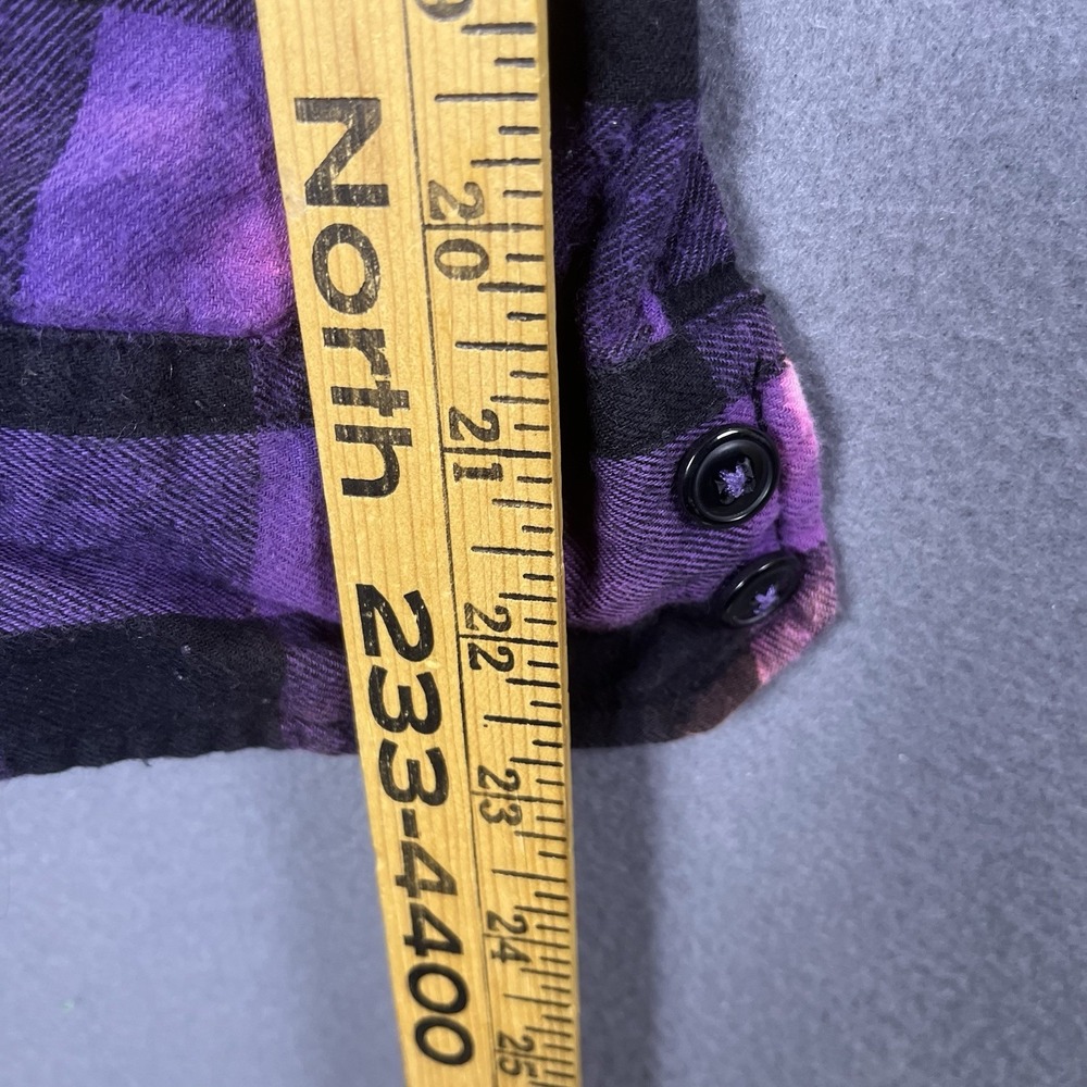 Foo Fighters Patch Upcycled Arizona Flannel Shirt‎ Mens L - Picture 8 of 8